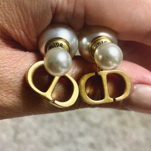Dior Gold Earrings